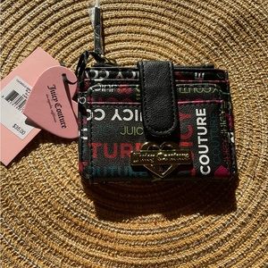 NWT Juicy Couture Black Wallet